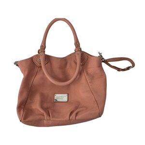 MARC BY MARC JACOBS Classic Q Fran Shopper Bag Pink 8777 Medium GUC